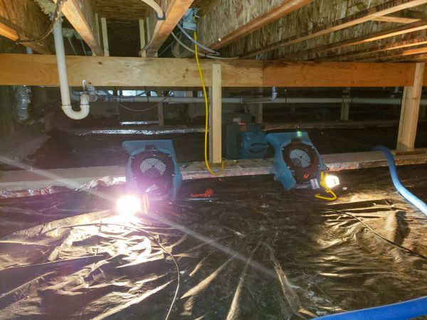Crawlspace Water Removal in Stuart
