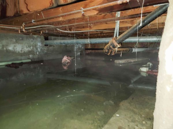 Crawlspace Water Restoration in Stuart